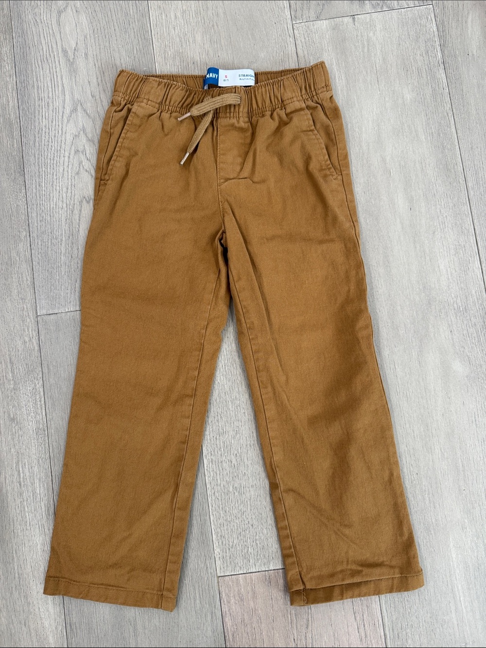 Old Navy Boys' Tan Drawstring Chino Pants